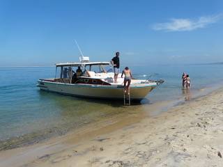 Un pinasse cruiser pour beacher partout sur le Bassin d'Arcachon